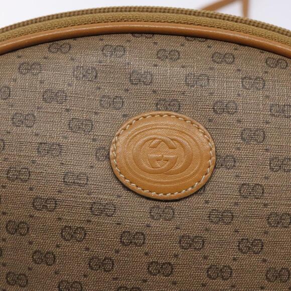 GUCCI Micro GG Supreme Shoulder Bag Pvc Beige Gold 007 084 007 084 - Picture 14 of 16